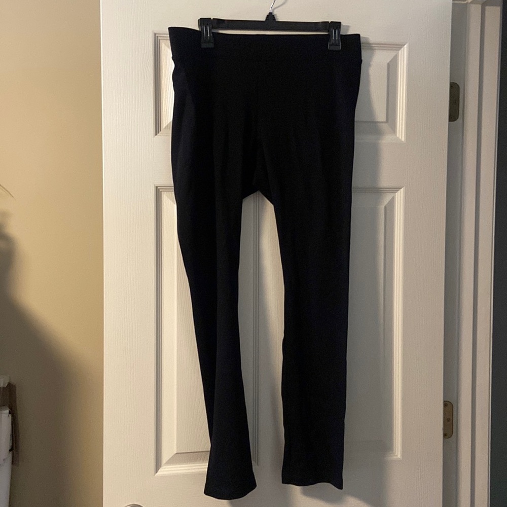 WHBM Black leggings/ponte pants